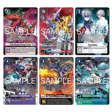 Digimon Card Game - Tamer's Selection Box Ver. X Antibody (Pre-Order)