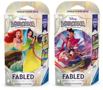 Disney Lorcana: Fabled - Starter Deck Bundle of 2 (Pre Order)