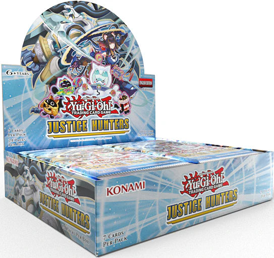 Yugioh - Justice Hunters Booster Box - 1st Edition (Pre-Order)