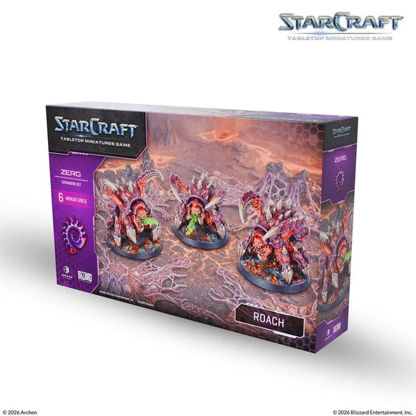 StarCraft: Tabletop Miniatures Game - Zerg - Roach Expansion Set