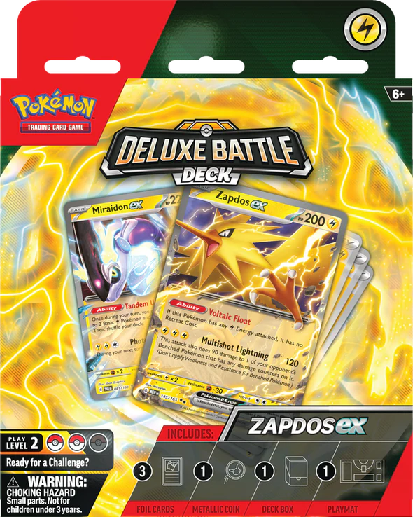 Pokemon - Deluxe Battle Deck - Zapdos ex