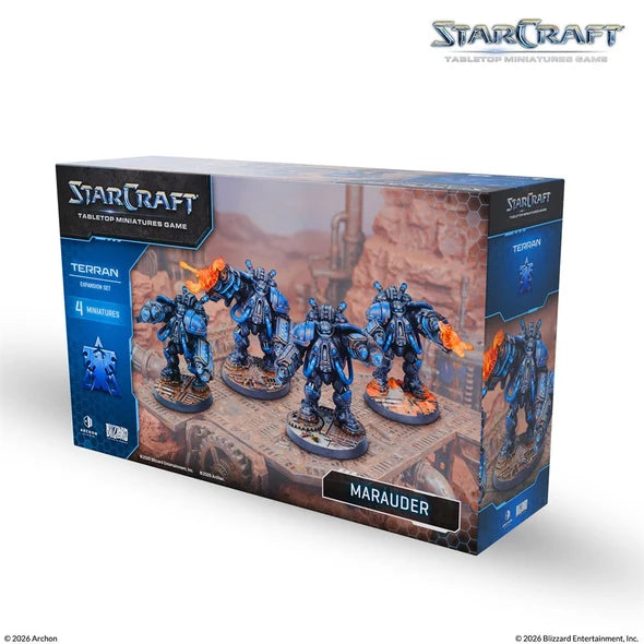 StarCraft: Tabletop Miniatures Game - Terran - Marauder Expansion Set