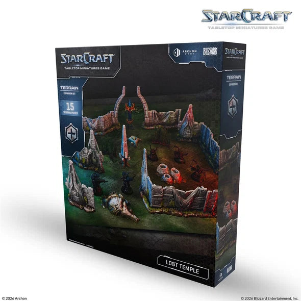 StarCraft: Tabletop Miniatures Game - Lost Temple Terrain Expansion Set