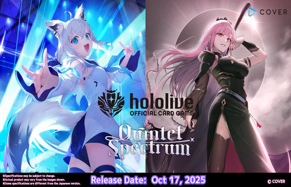 Hololive Card Game - Quintet Spectrum Booster Box - English