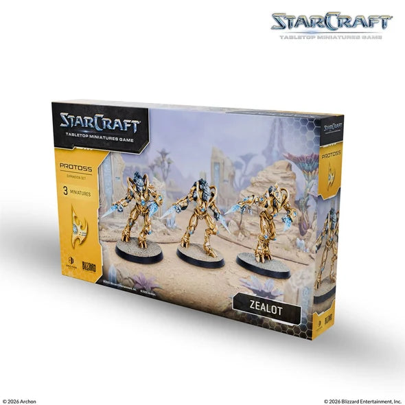 StarCraft: Tabletop Miniatures Game - Protoss - Zealot Expansion Set