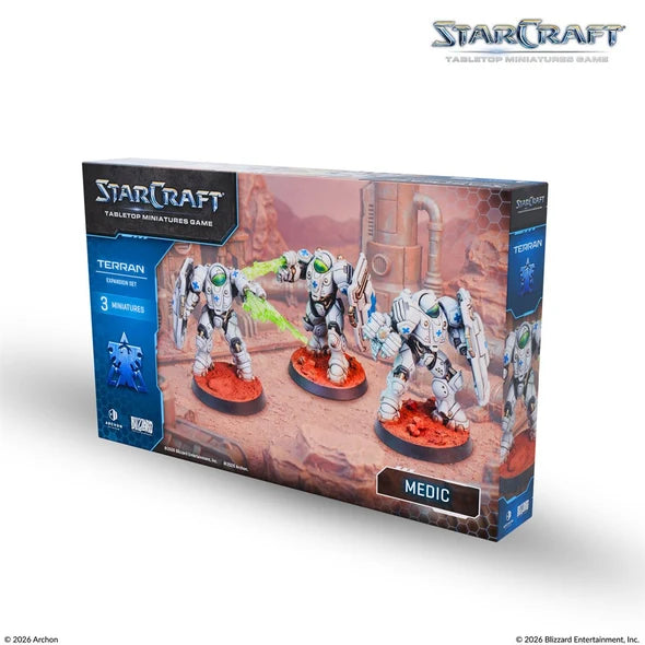 StarCraft: Tabletop Miniatures Game - Terran - Medic Expansion Set