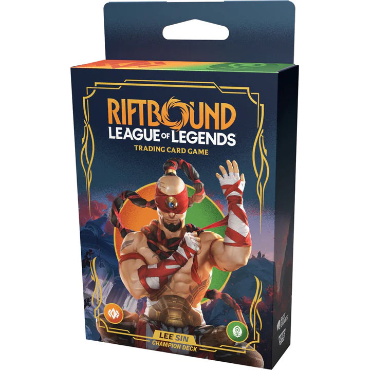League of Legends Riftbound TCG: Origins Champion Deck Lee Sin (Pre-Order)