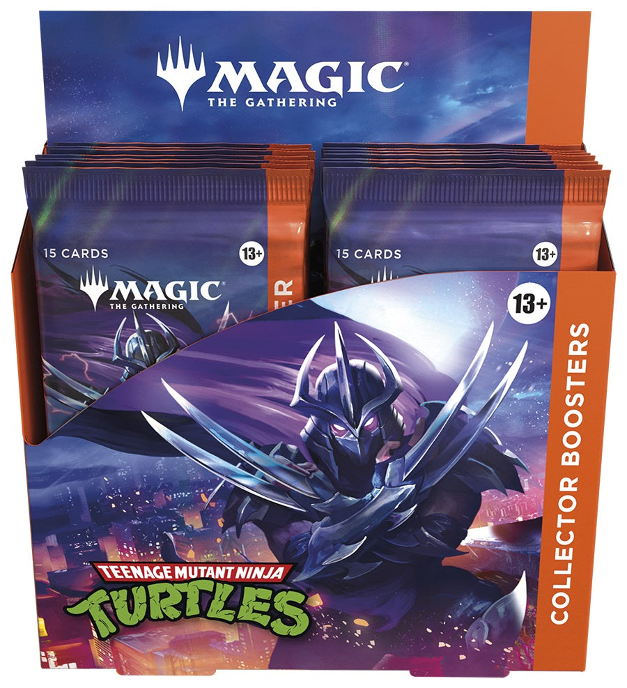 Magic: The Gathering Universes Beyond: Teenage Mutant Ninja Turtles - Collector Booster Box (Pre-Order)