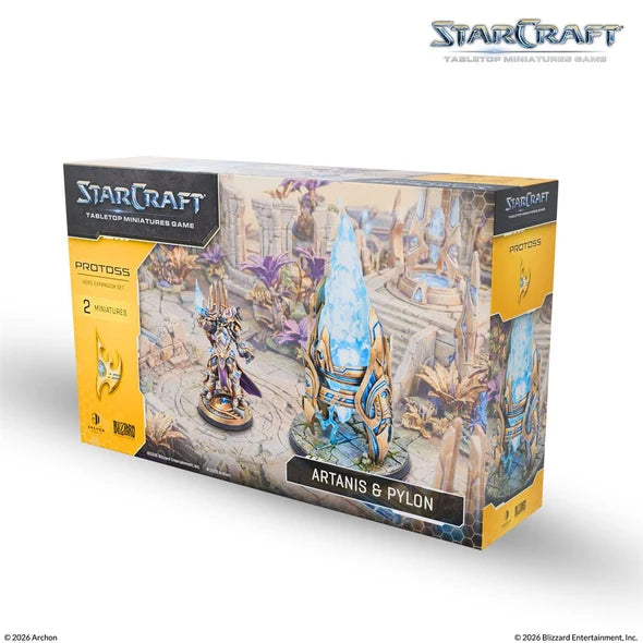 StarCraft: Tabletop Miniatures Game - Protoss - Artanis & Pylon Expansion Set