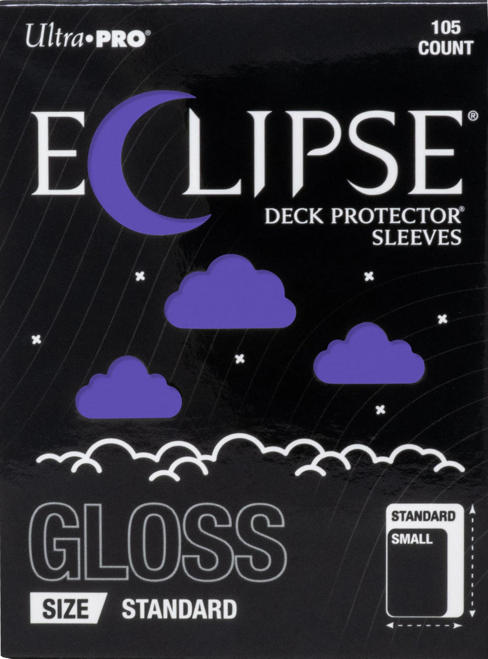 Ultra Pro - Standard Card Sleeves 105ct - D-Pro Enhanced Eclipse Gloss - Various Colours