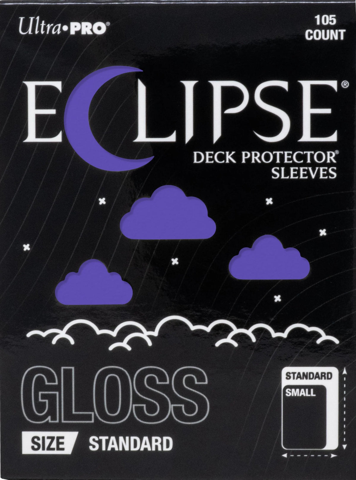 Ultra Pro - Standard Card Sleeves 105ct - D-Pro Enhanced Eclipse Gloss - Various Colours