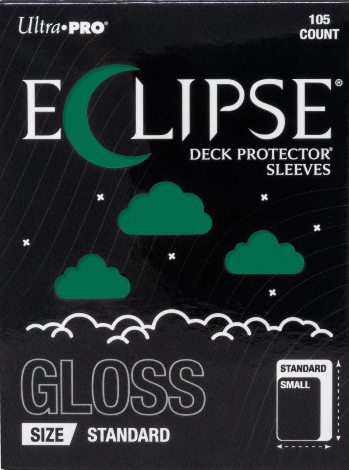 Ultra Pro - Standard Card Sleeves 105ct - D-Pro Enhanced Eclipse Gloss - Various Colours