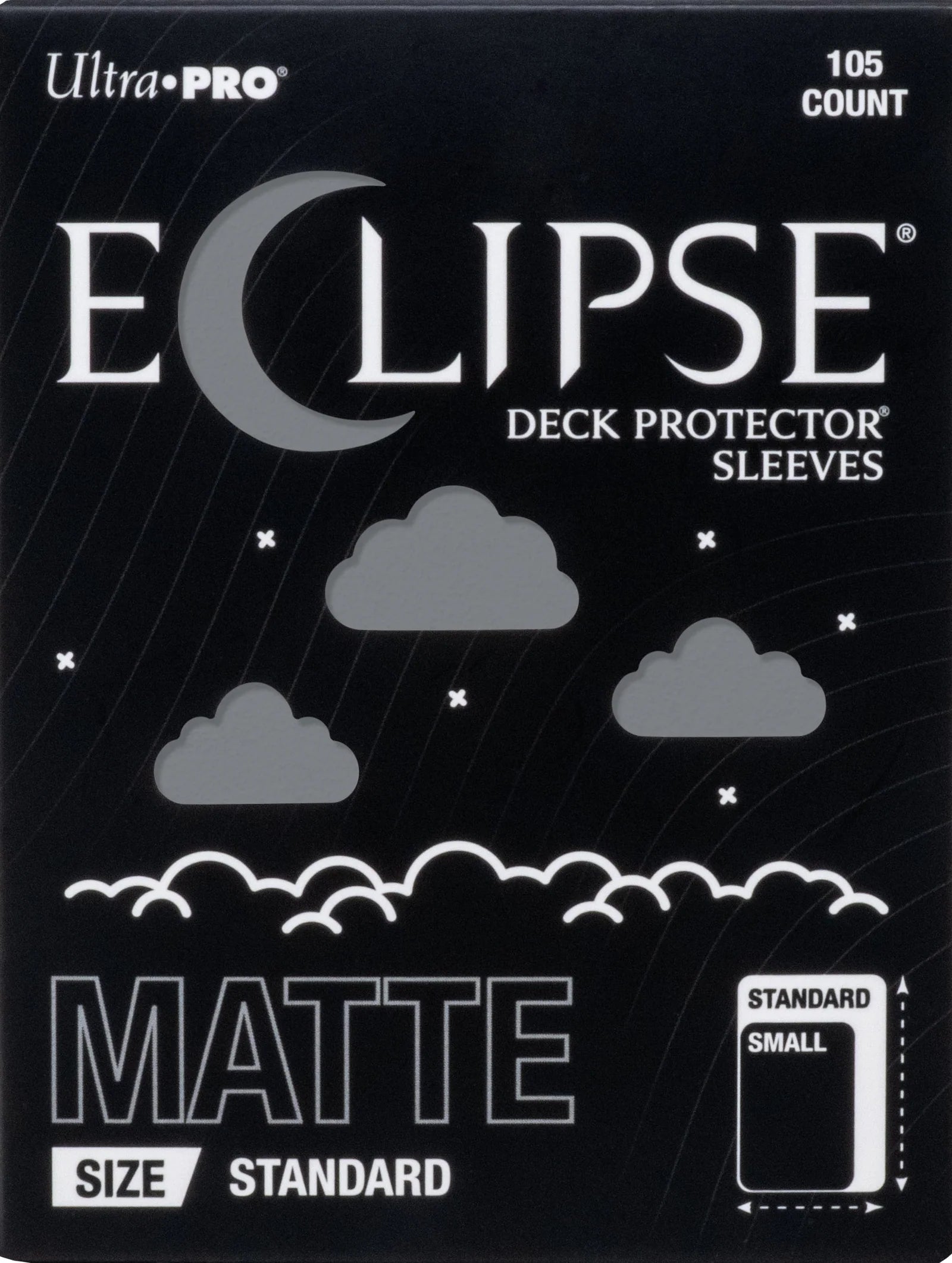 Ultra Pro - Standard Card Sleeves 105ct - D-Pro Enhanced Eclipse Matte - Various Colours