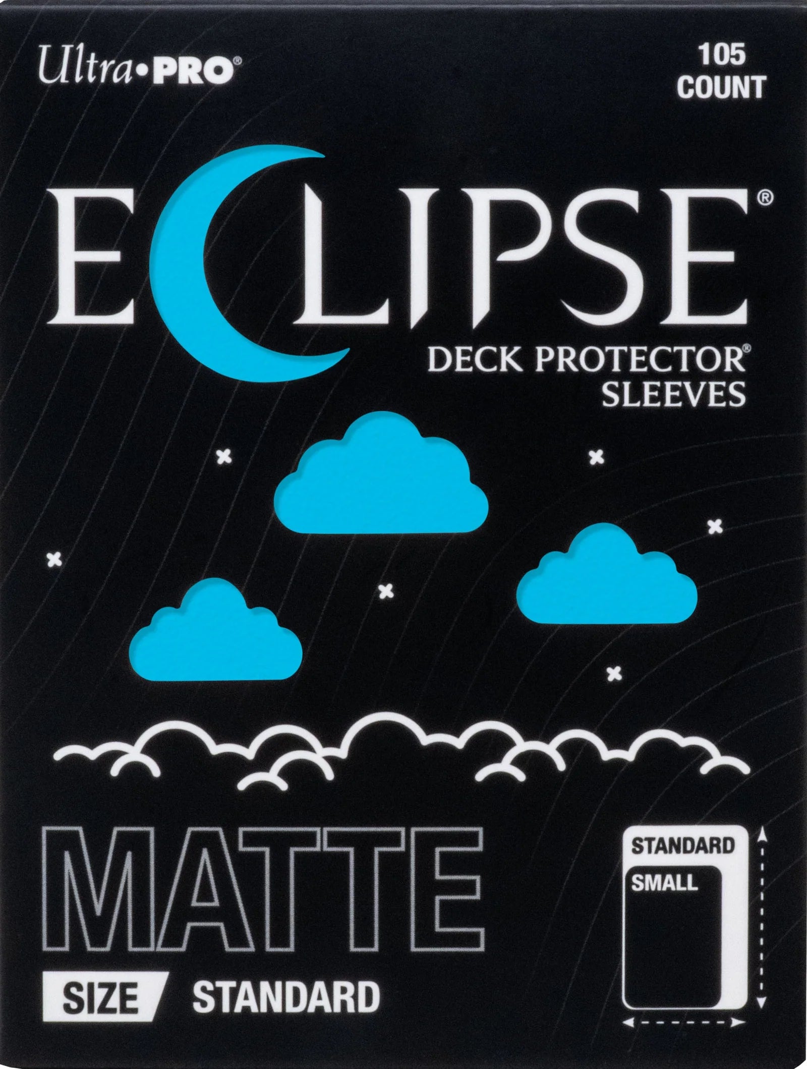 Ultra Pro - Standard Card Sleeves 105ct - D-Pro Enhanced Eclipse Matte - Various Colours
