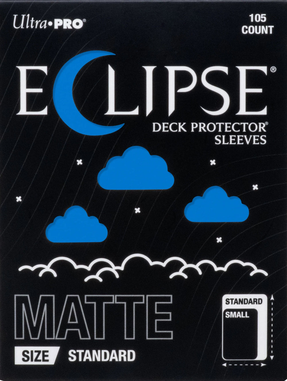 Ultra Pro - Standard Card Sleeves 105ct - D-Pro Enhanced Eclipse Matte - Various Colours