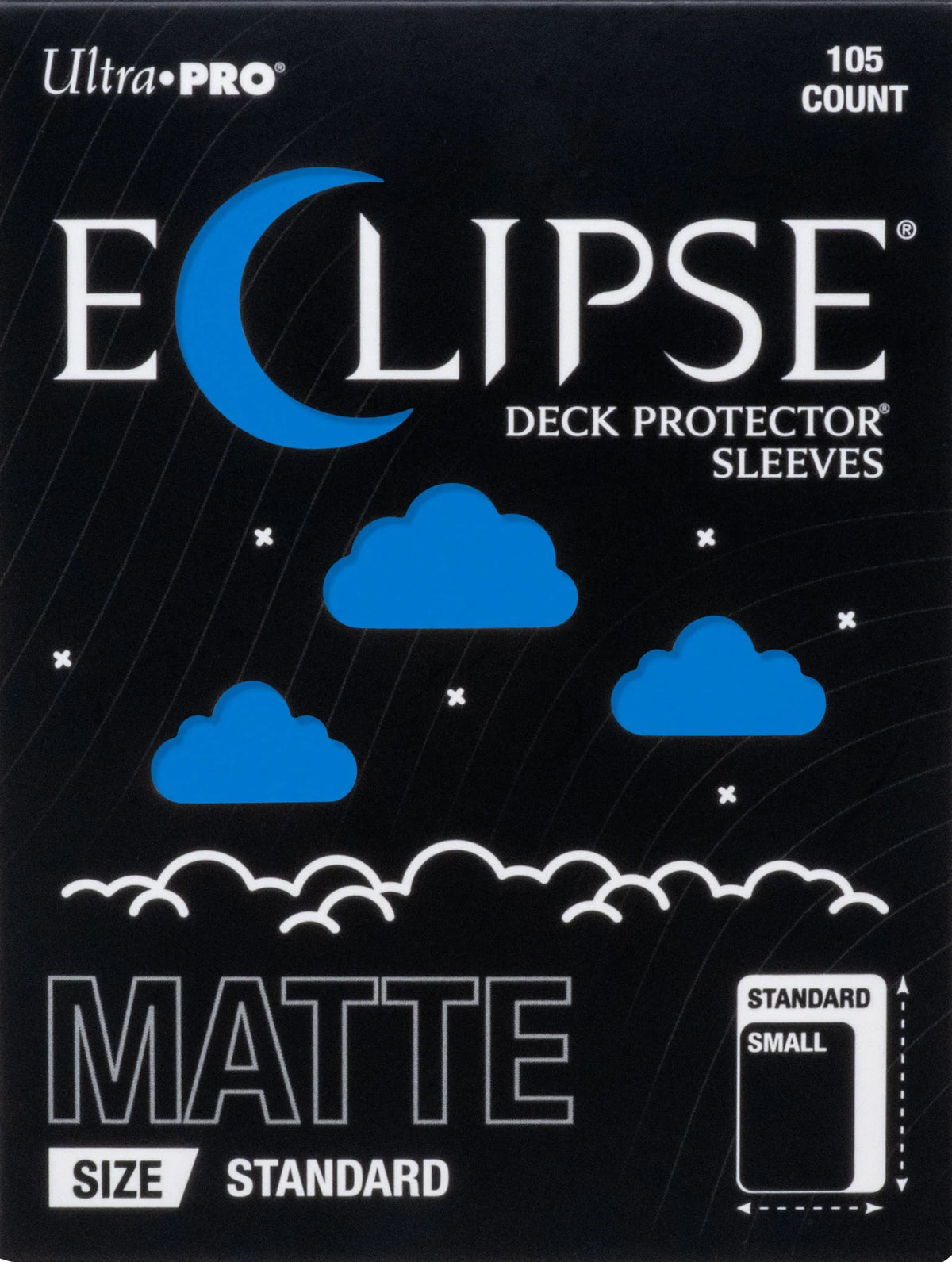 Ultra Pro - Standard Card Sleeves 105ct - D-Pro Enhanced Eclipse Matte - Various Colours
