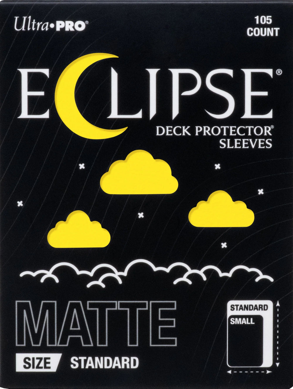 Ultra Pro - Standard Card Sleeves 105ct - D-Pro Enhanced Eclipse Matte - Various Colours