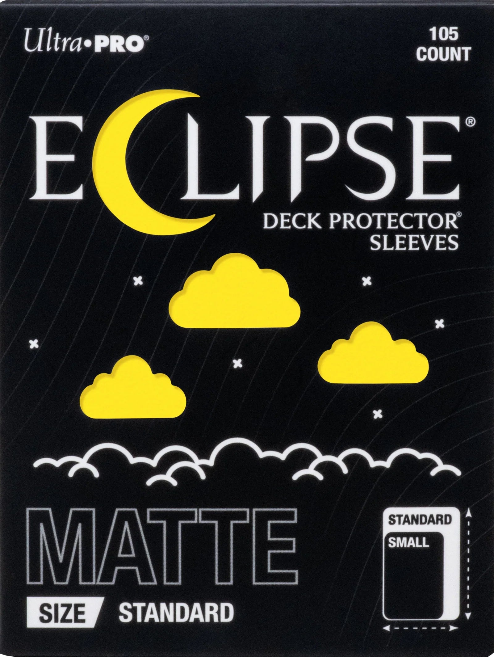 Ultra Pro - Standard Card Sleeves 105ct - D-Pro Enhanced Eclipse Matte - Various Colours