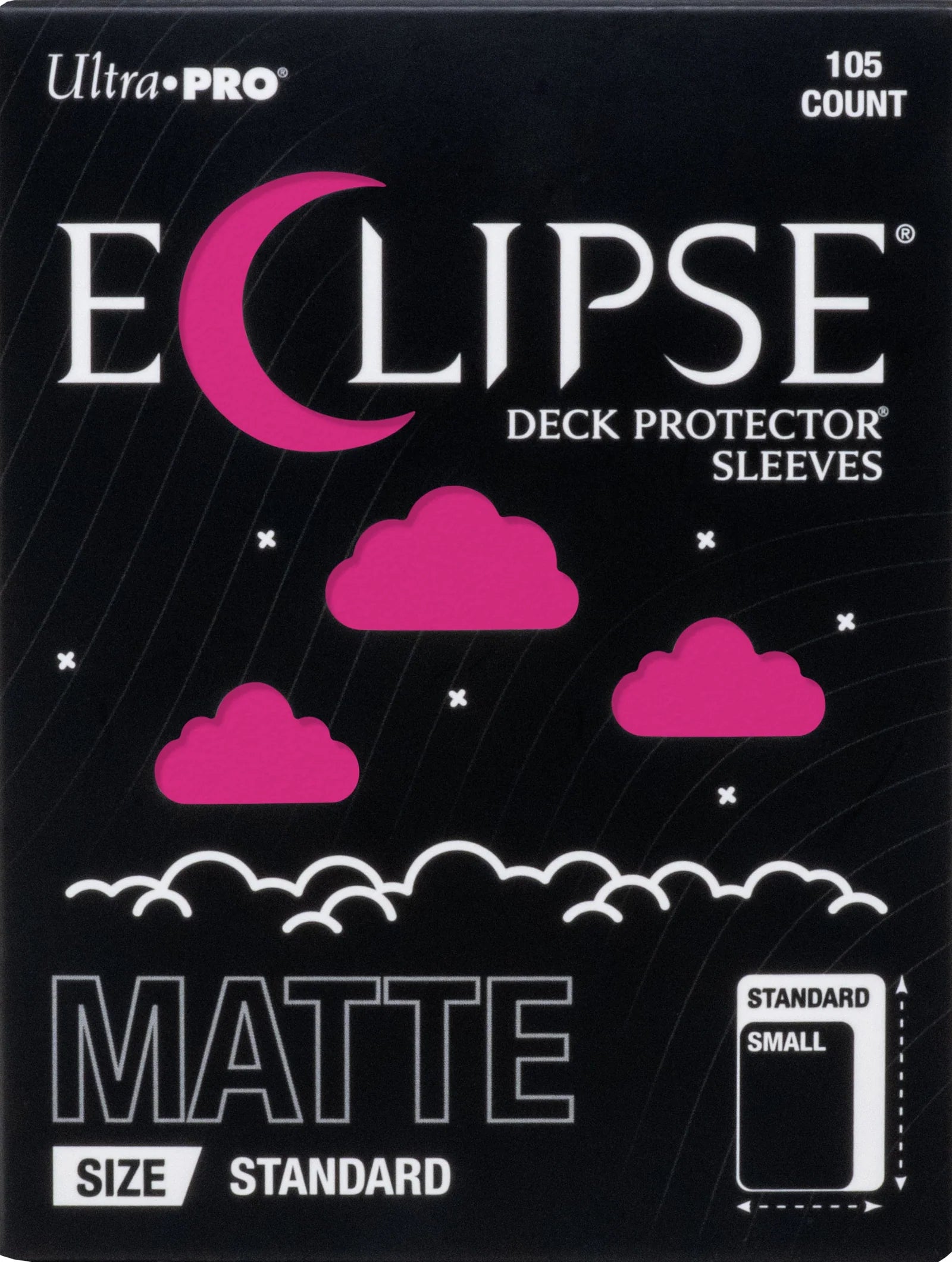 Ultra Pro - Standard Card Sleeves 105ct - D-Pro Enhanced Eclipse Matte - Various Colours