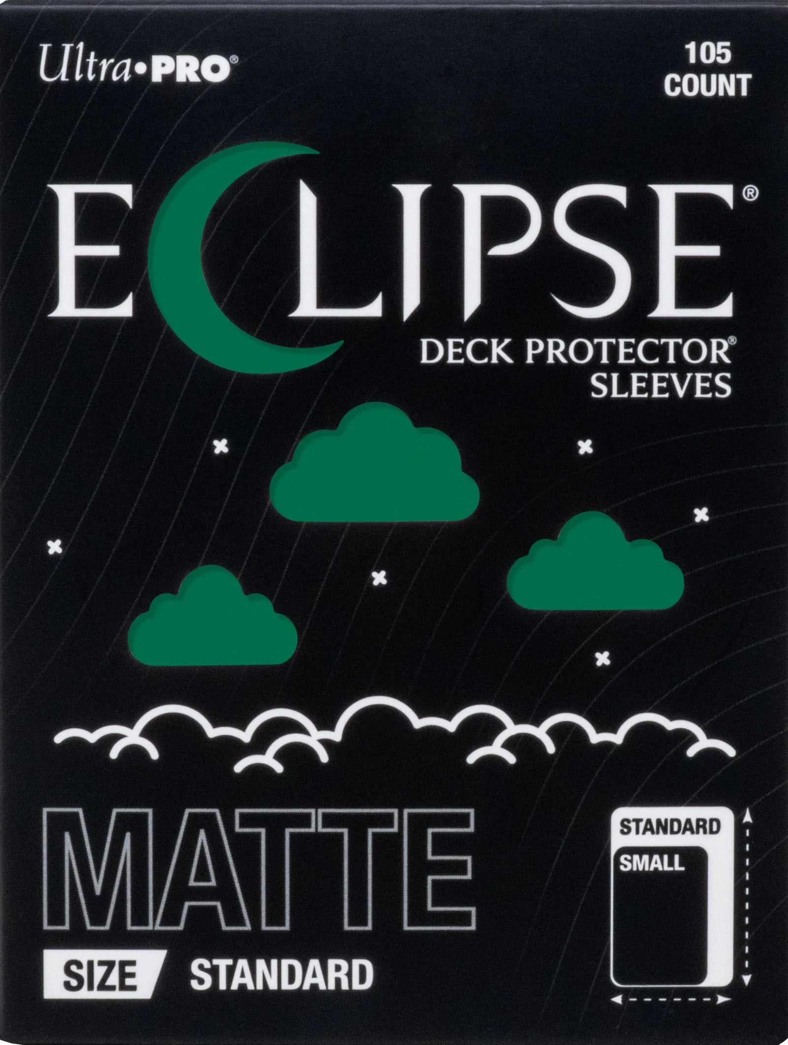Ultra Pro - Standard Card Sleeves 105ct - D-Pro Enhanced Eclipse Matte - Various Colours