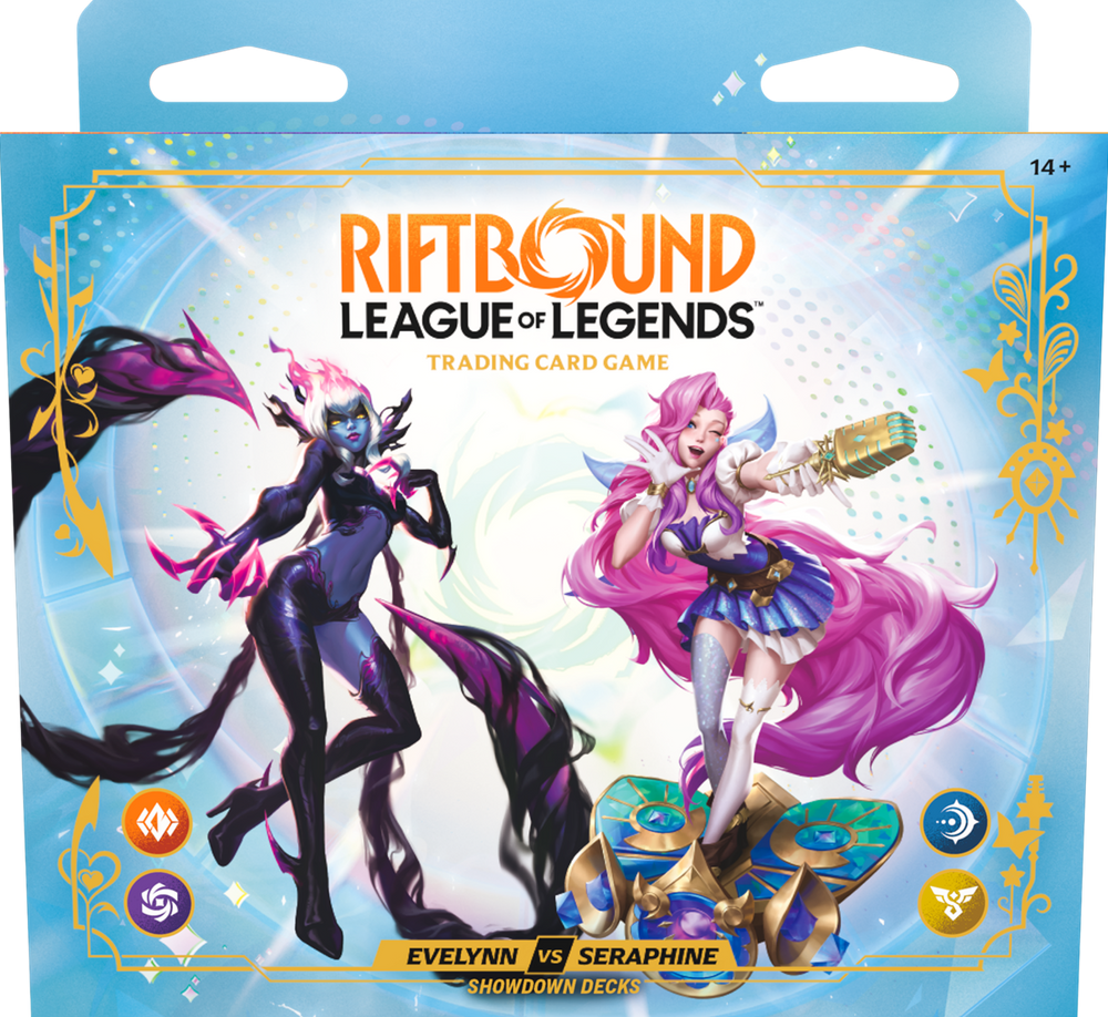 Riftbound: League of Legends - Showdown Deck - Radiance Evelynn vs Seraphine (Pre-Order)