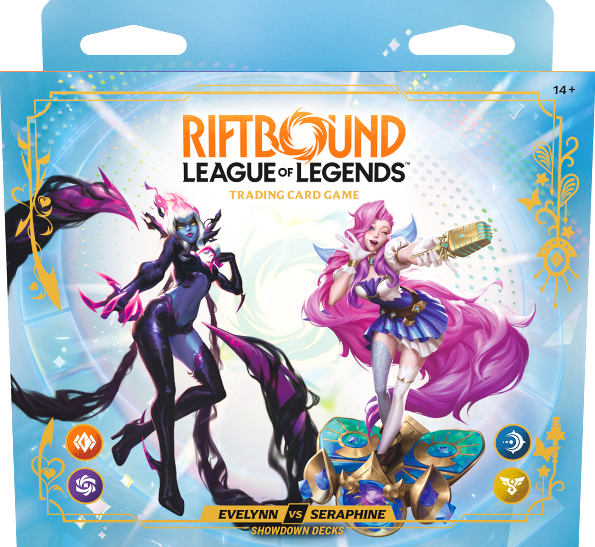 Riftbound: League of Legends - Showdown Deck - Radiance Evelynn vs Seraphine (Pre-Order)