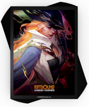 League of Legends Riftbound TCG: Art Sleeves Miss Fortune (Pre-Order)