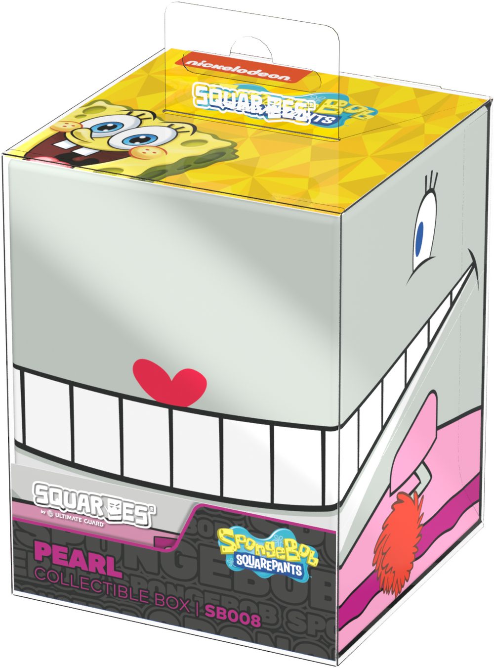 Ultimate Guard - Squaroes 100ct Deck Box - Spongebob Squarepants: Pearl