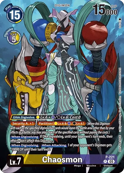 Chaosmon - P-221 - Promo (Box Promotion Pack: Time Stranger)