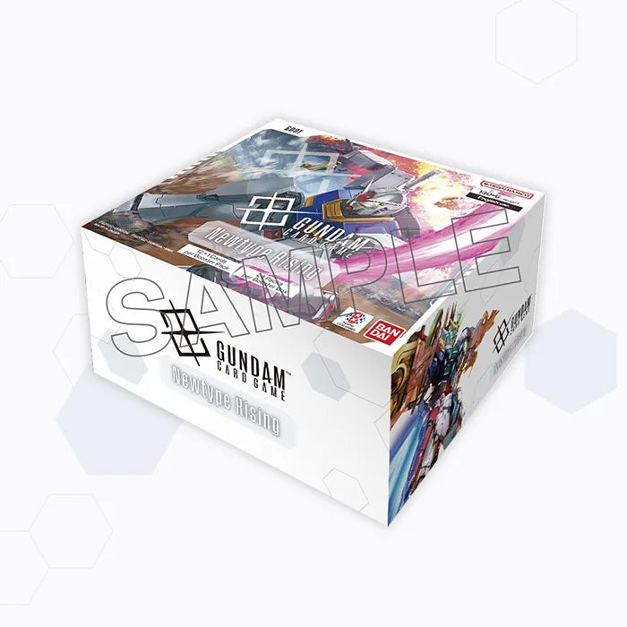 Gundam Card Game - Newtype Rising - Booster Box (GD-01) Limit 1 Per Customer