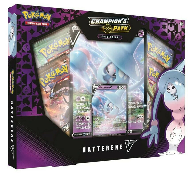 Pokemon - Champion's Path Hatterene V Collection