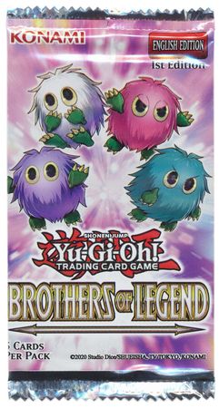 Yugioh - Brothers Of Legend Booster Pack - 1st Edition