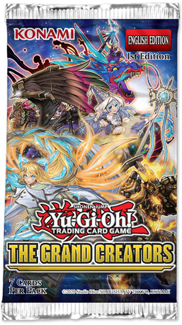 Yugioh - The Grand Creators Booster Pack - 1st Edition