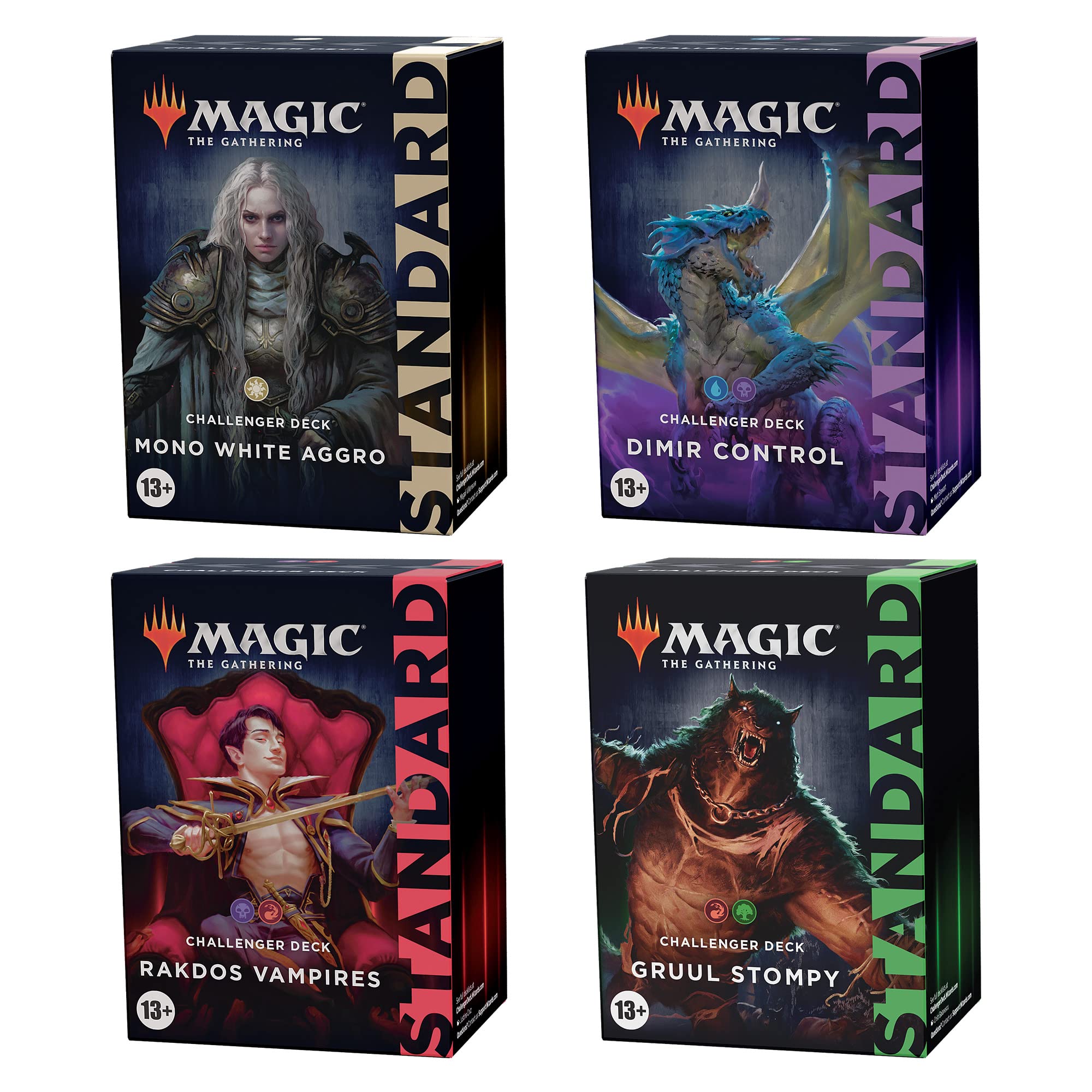 Magic the Gathering - Challenger Decks 2022 - Set of 4
