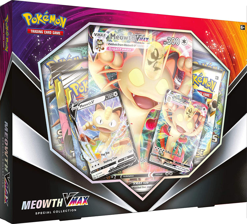 Pokemon - Meowth VMax Special Collection Box NA USA Version