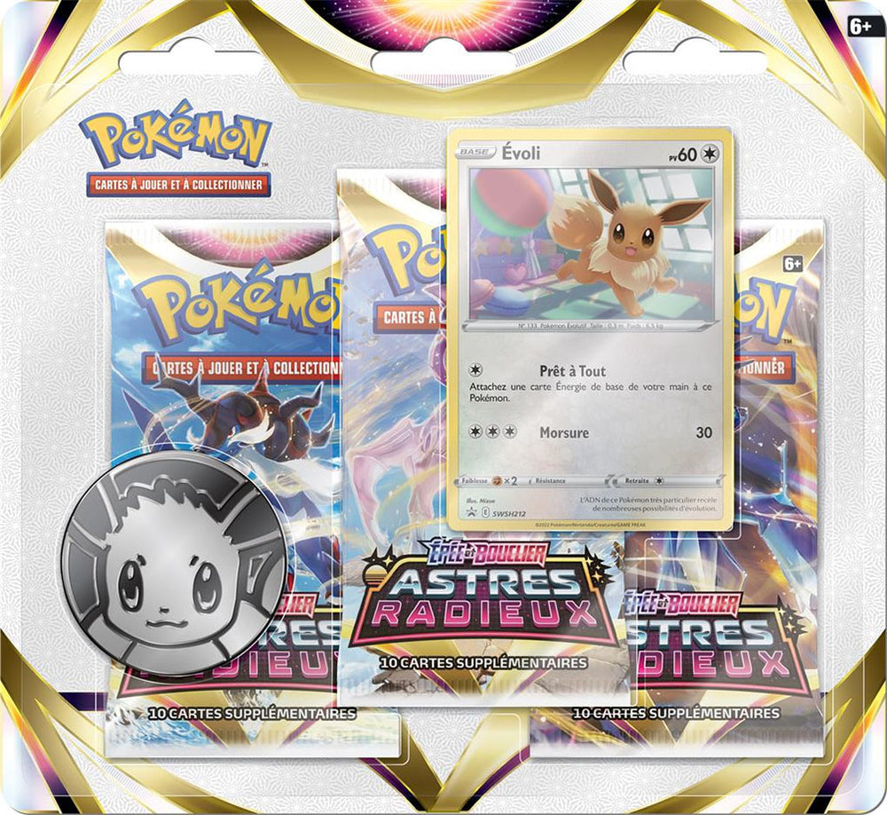 Pokemon - Astral Radiance - 3 Pack Blister - Bundle
