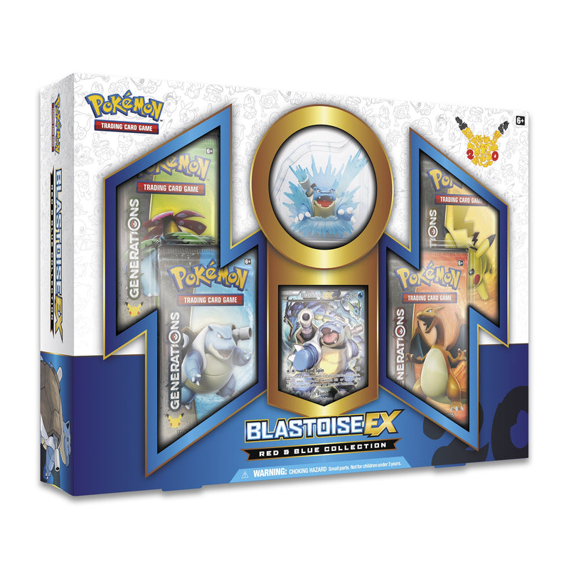 Pokemon - Red and Blue Collection Blastoise EX (Generations)