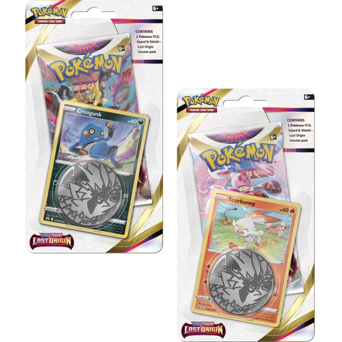 Pokemon - Lost Origin - Checklane Blister - Bundle of 2