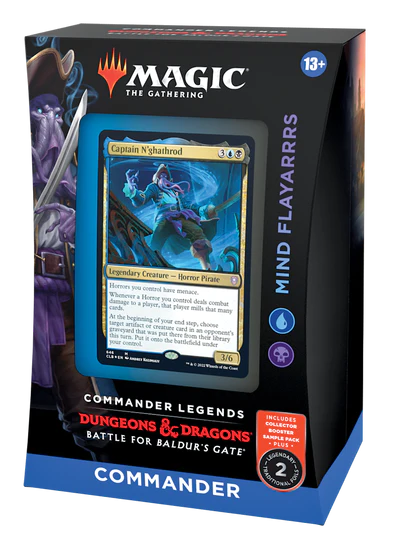 Magic the Gathering - Commander Legends: Battle for Baldur's Gate - Commander Legends: Battle for Baldur's Gate - English Commander Deck - Mind Flayarrrs