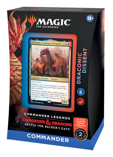 Magic the Gathering - Commander Legends: Battle for Baldur's Gate - English Commander Deck - Draconic Dissent