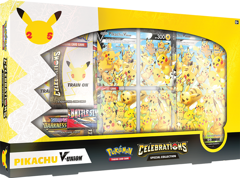 Pokemon - Celebrations - Special Collection - Pikachu V-UNION