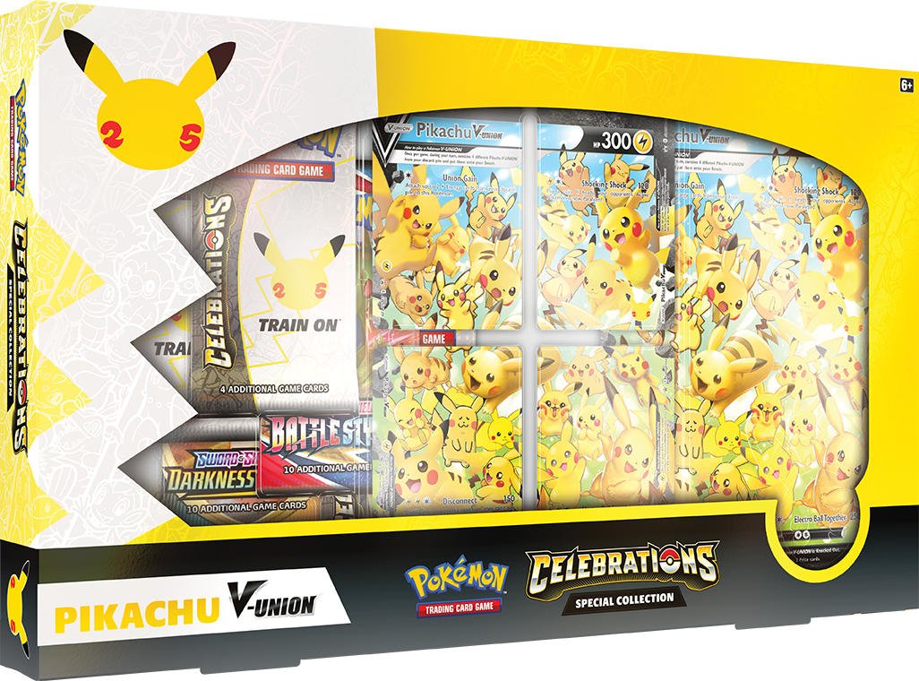 Pokemon - Celebrations - Special Collection - Pikachu V-UNION