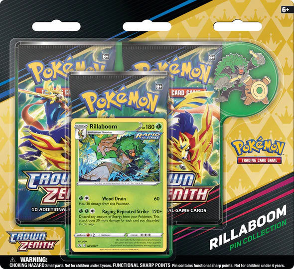 Pokemon - Crown Zenith - Pin Collection