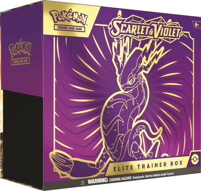 Pokemon - Scarlet and Violet - Base Set - Elite Trainer Box - Miraidon