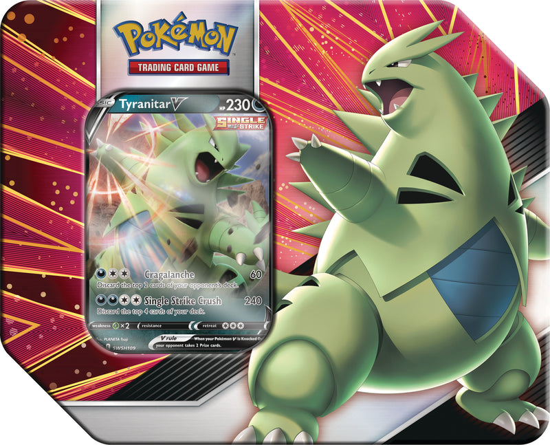 Pokemon - Battle-Styles - V Strikers Tin - Tyranitar