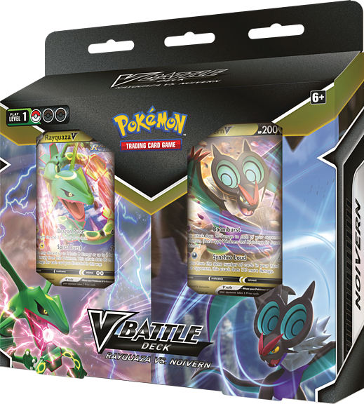 Pokemon - V Battle Deck Rayquaza VS Noivern Bundle