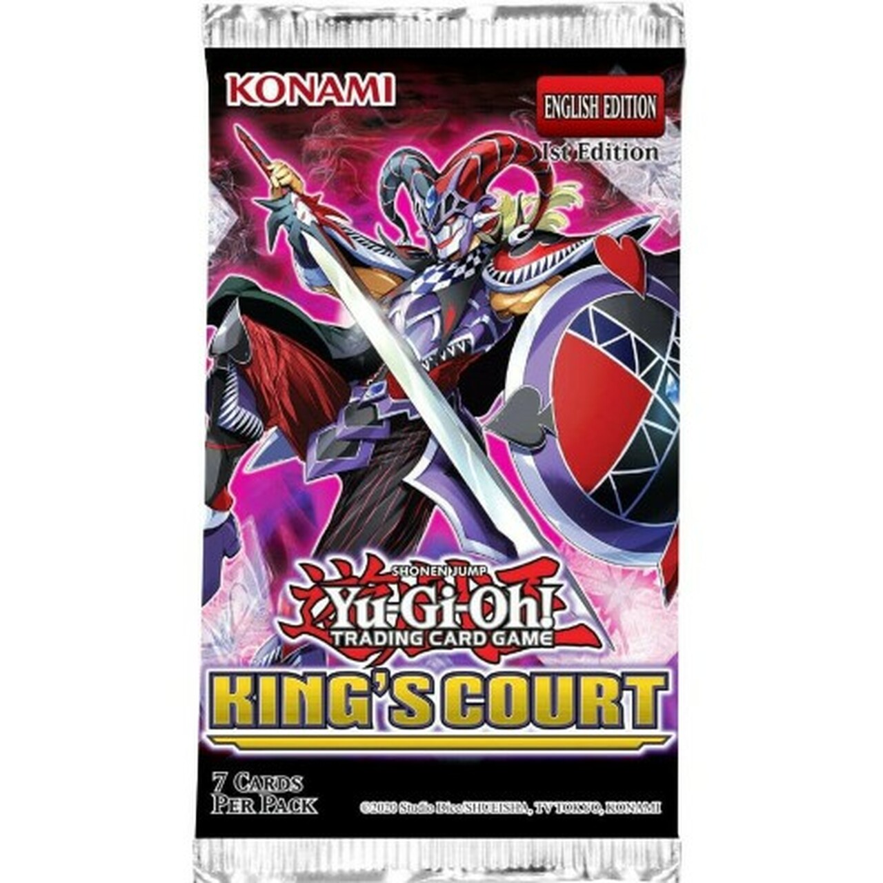 Yugioh - King's Court Booster Pack - 1st Edition
