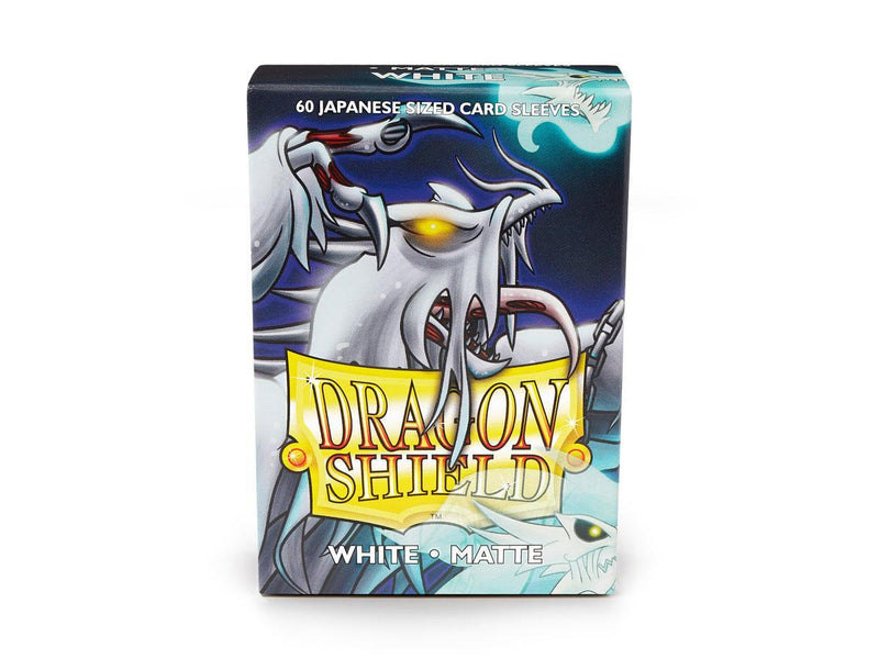 Dragon Shield - 60ct Japanese Size - White Matte