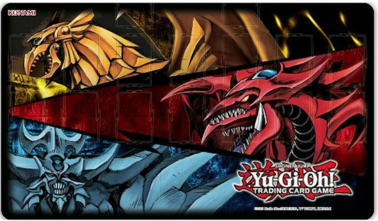 Yugioh - Slifer, Obelisk, & Ra Playmat