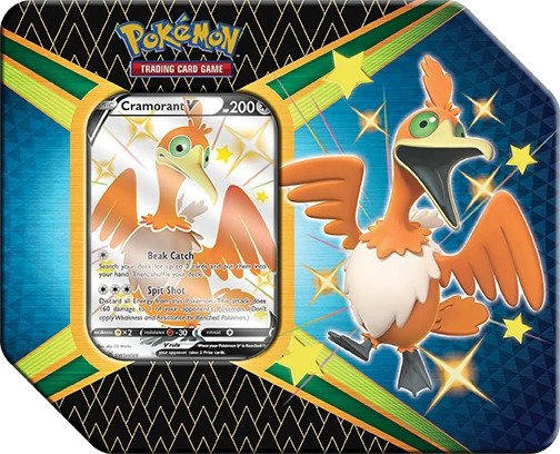 Pokemon - Shining Fates - Tins - Cramorant V